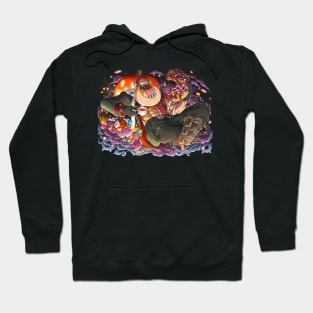 Charlotte Katakuri eating Donuts Hoodie